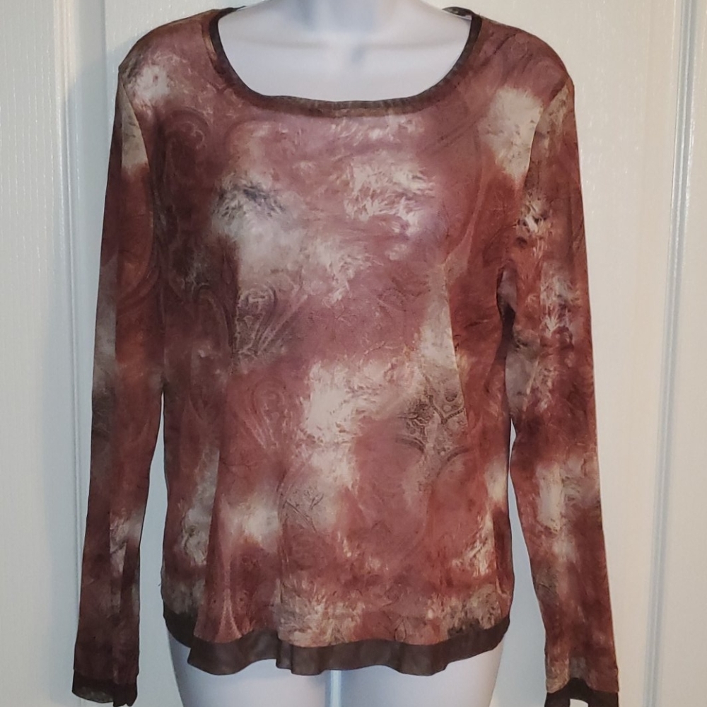 Kate Landry blouse sz Large.